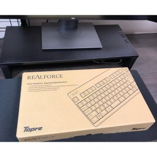 東プレ リアルフォース REALFORCE 91UBK-S 静音キーボード(PC周辺機器)