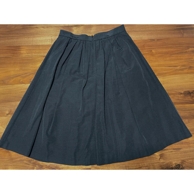 Apuweiser-riche(アプワイザーリッシェ)のアプワイザーリッシェ　黒スカート レディースのスカート(ひざ丈スカート)の商品写真