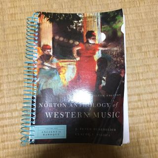 Norton anthology of Western music(語学/参考書)