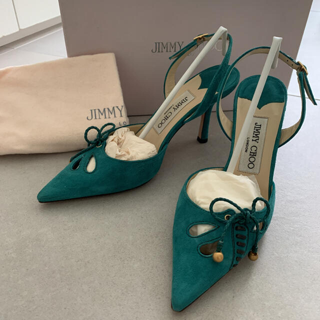 JIMMY CHOO ジミーチュウ　バックストラップ　パンプスレディース