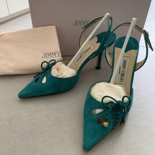 ジミーチュウ(JIMMY CHOO)のJIMMY CHOO ジミーチュウ　バックストラップ　パンプス(ハイヒール/パンプス)