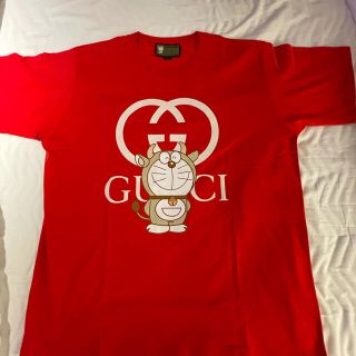 グッチ(Gucci)の【最安値】GUCCI &ドラえもんコラボTシャツ（限定品）(Tシャツ/カットソー(半袖/袖なし))