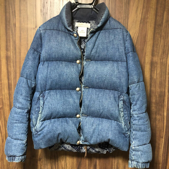 REMI RELIEF denim down jacket