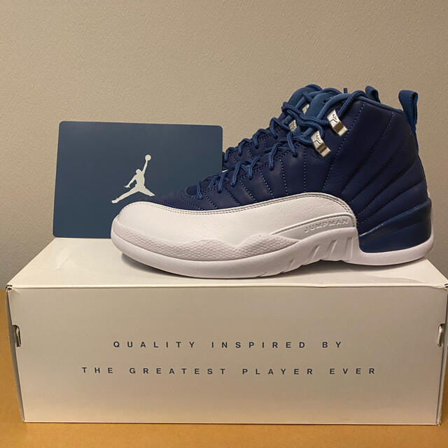 Nike Air Jordan 12 Retro Stone Blueスニーカー