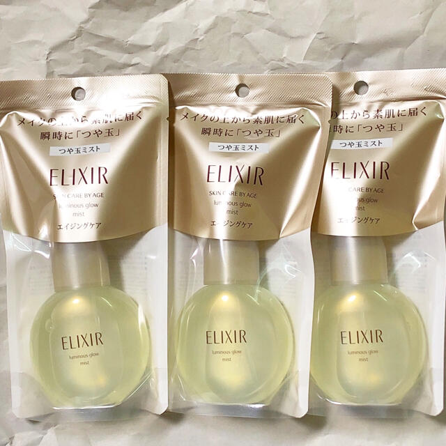 ELIXIR(エリクシール)のエリクシール シュペリエル つや玉ミスト(80ml) 3個セット コスメ/美容のスキンケア/基礎化粧品(美容液)の商品写真