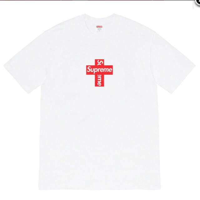 Supreme(シュプリーム)のsupreme®︎ / Cross Box Logo Tee メンズのトップス(Tシャツ/カットソー(半袖/袖なし))の商品写真