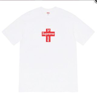 シュプリーム(Supreme)のsupreme®︎ / Cross Box Logo Tee(Tシャツ/カットソー(半袖/袖なし))