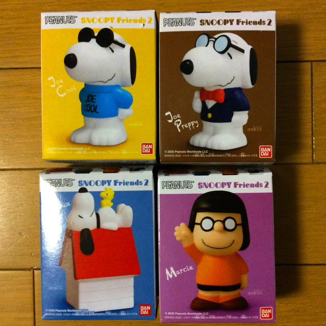 Snoopy スヌーピーフレンズ2 スヌーピー マーシー 4体 新品未開封の通販 By 小太郎95 S Shop スヌーピーならラクマ