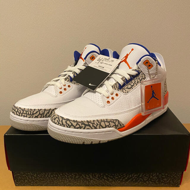 NIKE JORDAN 3 RETRO NBA KNICKS