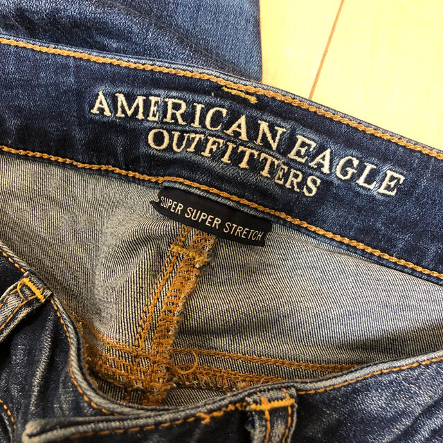 American Eagle(アメリカンイーグル)のぺこり様♡ アメリカンイーグル　スーパーストレッチデニム レディースのパンツ(デニム/ジーンズ)の商品写真