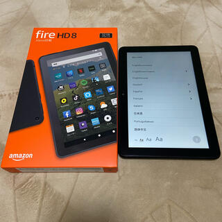 【美品】Amazon fire HD 8 第10世代 32GB ブラック(タブレット)
