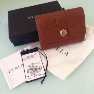 フルラ(Furla)のFURLA 未使用 三つ折り財布ブラウン(財布)