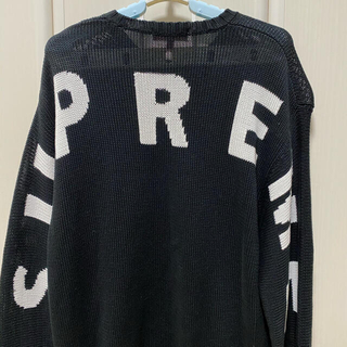 シュプリーム(Supreme)のsupreme  Back Logo Sweater(ニット/セーター)