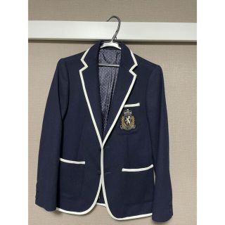 FRED PERRY パイピング テーラード ジャケット バッジ付　黒　M