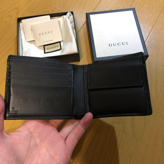 GUCCI 折りたたみ財布 スネーク GUCCI 折りたたみ財布 スネーク