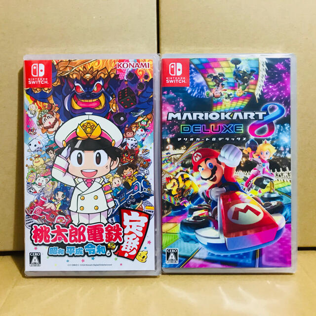 全国無料得価 Nintendo Switch - 2台 ○桃太郎電鉄 ○マリオカート8