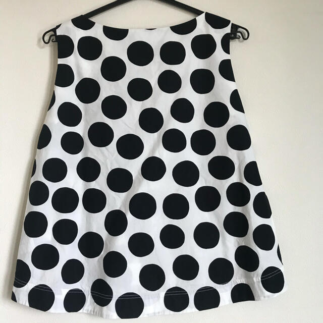 marimekko(マリメッコ)のmarimekko×UNIQLO ノースリーブ　Sサイズ レディースのトップス(シャツ/ブラウス(半袖/袖なし))の商品写真