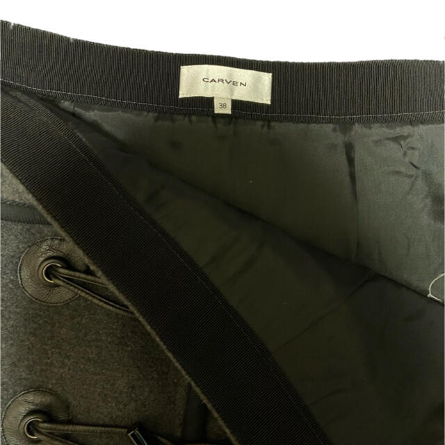 CARVEN(カルヴェン)のCARVEN  ウールスカート レディースのスカート(ひざ丈スカート)の商品写真