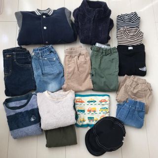 プティマイン(petit main)の再値下げ【UNIQLO petitmain 他】子供服 男の子 まとめ売り(パンツ/スパッツ)