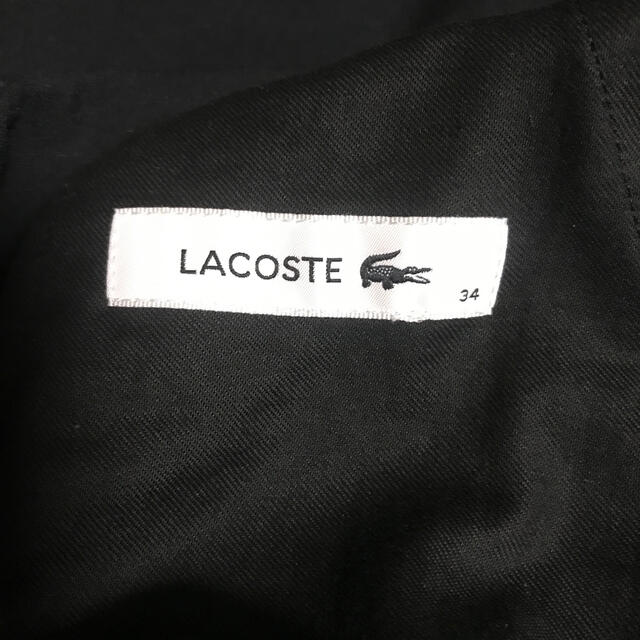LACOSTE(ラコステ)の【古着】LACOSTE ストレッチ ワイドパンツ 34 レディースのパンツ(カジュアルパンツ)の商品写真