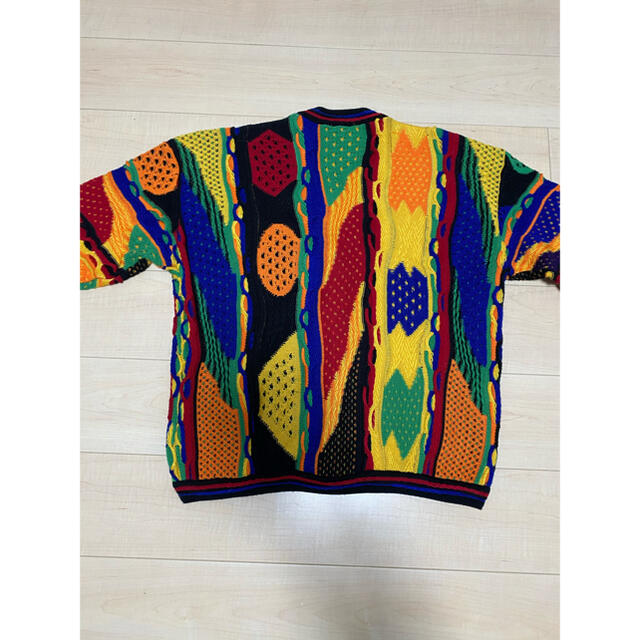 COOGI(クージー)のCOOGI マルチカラーコットンカーディガン メンズのトップス(カーディガン)の商品写真