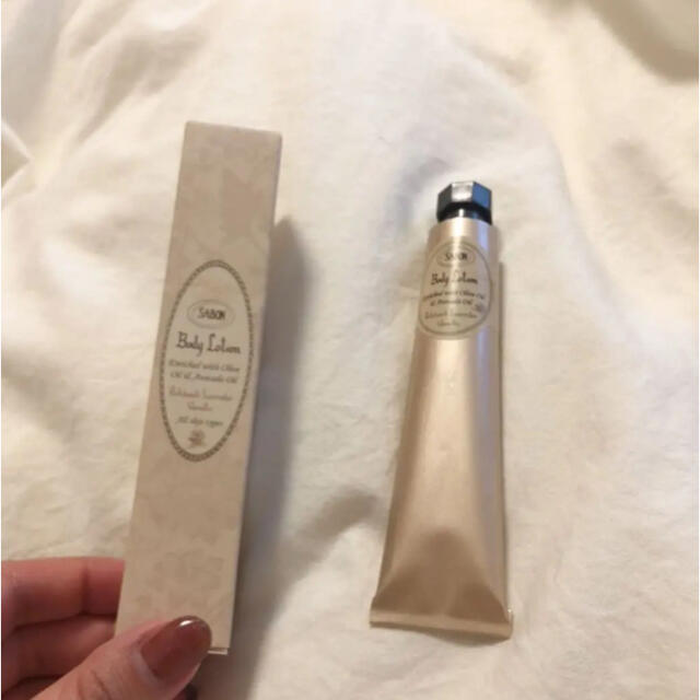 SABON(サボン)のSABON ボディーローション　パチェリラベンダーバニラ コスメ/美容のボディケア(ボディローション/ミルク)の商品写真