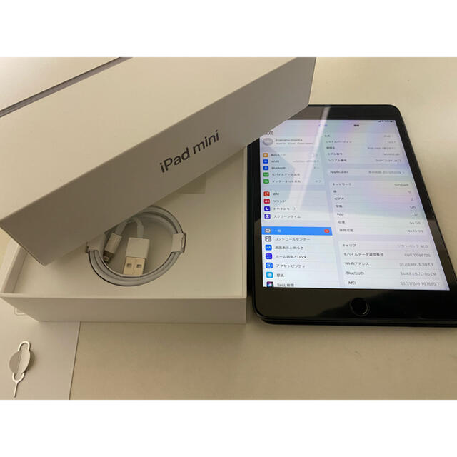 Apple(アップル)のIPad mini 第5世代　celluar モデル　64GB  スマホ/家電/カメラのPC/タブレット(タブレット)の商品写真