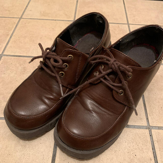 ブラウン ローファー ブーツ(ローファー/革靴)