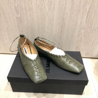 ジルサンダー(Jil Sander)のジルサンダルー　フラットバレエシューズ(バレエシューズ)