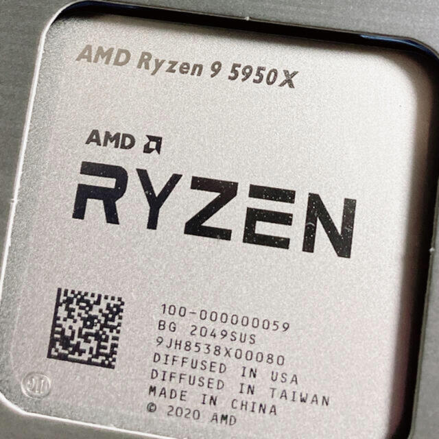 AMD Ryzen 9 5950X 新品未使用　送料無料