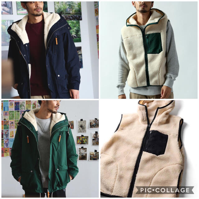 ボアライナーマウンテンパーカー 3way