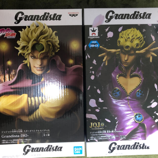 Banpresto ジョジョの奇妙な冒険 Grandista ジョルノ ジョバーナ ディオ セットの通販 By ネーイ S Shop バンプレストならラクマ