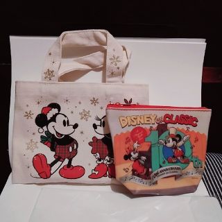 ディズニー(Disney)のディズニー　ポーチ2点セット(キャラクターグッズ)