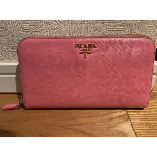 プラダ(PRADA)の【最終値下げ】　PRADA 長財布　ピンク(財布)