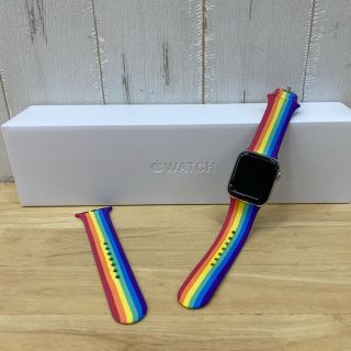 アップルウォッチ(Apple Watch)のApple Watch Series 5 Stainless Case(スマートフォン本体)