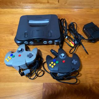 ニンテンドウ64(NINTENDO 64)のニンテンドー64 本体(家庭用ゲーム機本体)