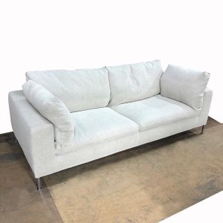 カッシーナ(Cassina)の美品 カッシーナ ボックスソファ アームクッション　正規品(三人掛けソファ)