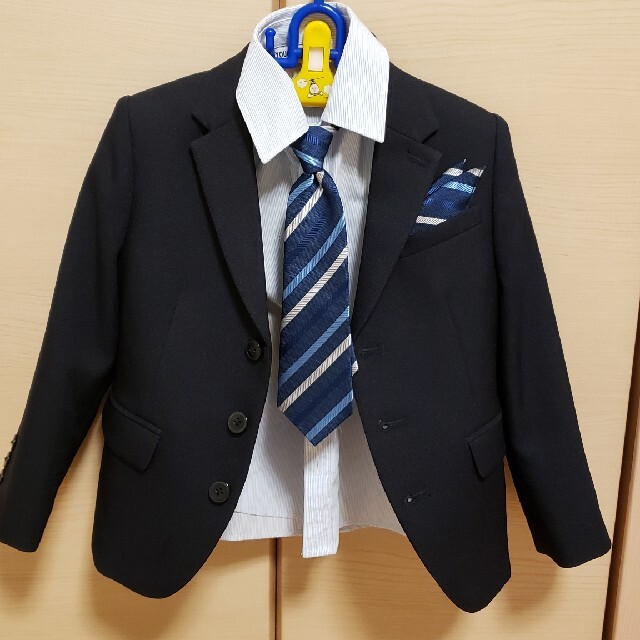 スーツセット キッズ/ベビー/マタニティのキッズ服男の子用(90cm~)(ドレス/フォーマル)の商品写真