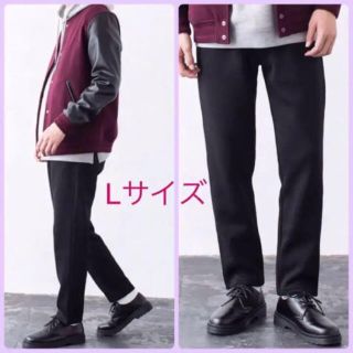 ウィゴー(WEGO)のWEGO ニットフリースサーモパンツ 黒 L(その他)