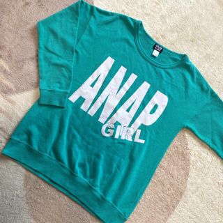 アナップ(ANAP)の【値下げ】ANAPGIRLトレーナー☆160cm(Tシャツ/カットソー)