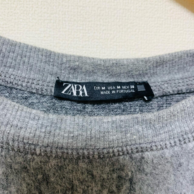 ZARA(ザラ)のzara 袖フリンジ　プルオーバー レディースのトップス(カットソー(長袖/七分))の商品写真