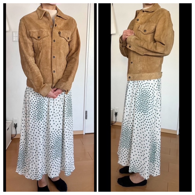 60s Levi's BIG E 3rdスウェードジャケット