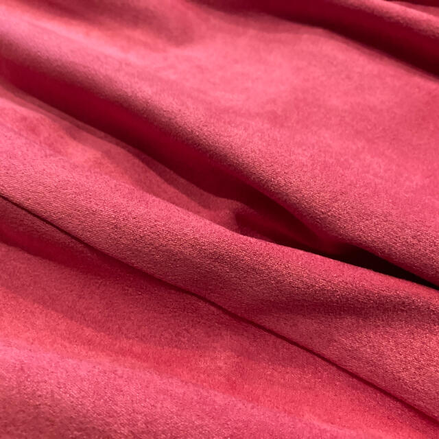 SCOT CLUB(スコットクラブ)のSCOT CLUB スウェード調スカート ピンク 新品タグ付き 9号 レディースのスカート(その他)の商品写真