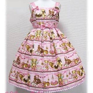 アンジェリックプリティー(Angelic Pretty)のLittle bear’s cafe セット(ひざ丈ワンピース)