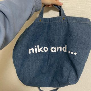 ニコアンド(niko and...)のniko and... ニコロゴ トートバッグ(トートバッグ)