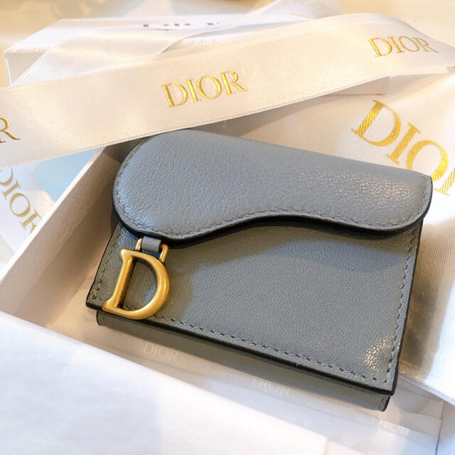 お得な情報満載 Christian 財布 コンパクトウォレット SADDLE dior ディオール Dior 財布