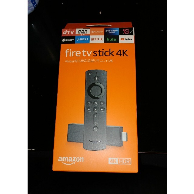 Fire TV Stick 4K - Alexa対応音声認識リモコン付属！