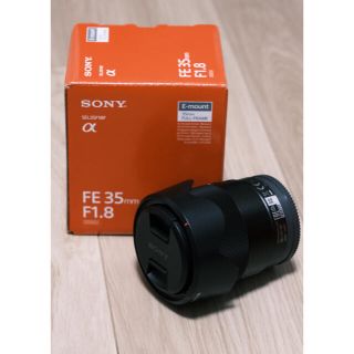 ソニー(SONY)のSONY フルサイズ用レンズ FE35mm F1.8　ワイド保証残1年9ヶ月(レンズ(単焦点))