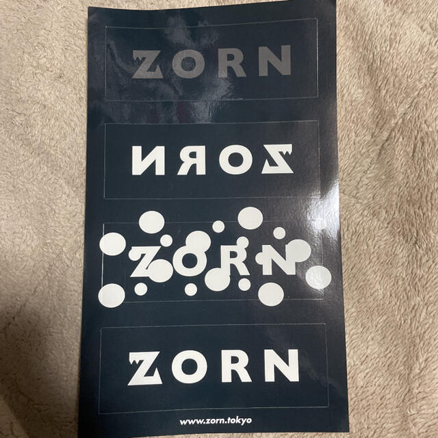 zorn 日本武道館限定ステッカー　非売品 エンタメ/ホビーの声優グッズ(ステッカー（シール）)の商品写真