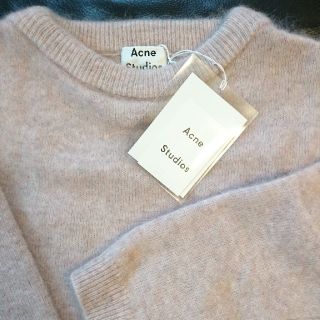 アクネ(ACNE)のjul57様専用 新品未使用ACNE STUDIOS DRAMATICピンク(ニット/セーター)